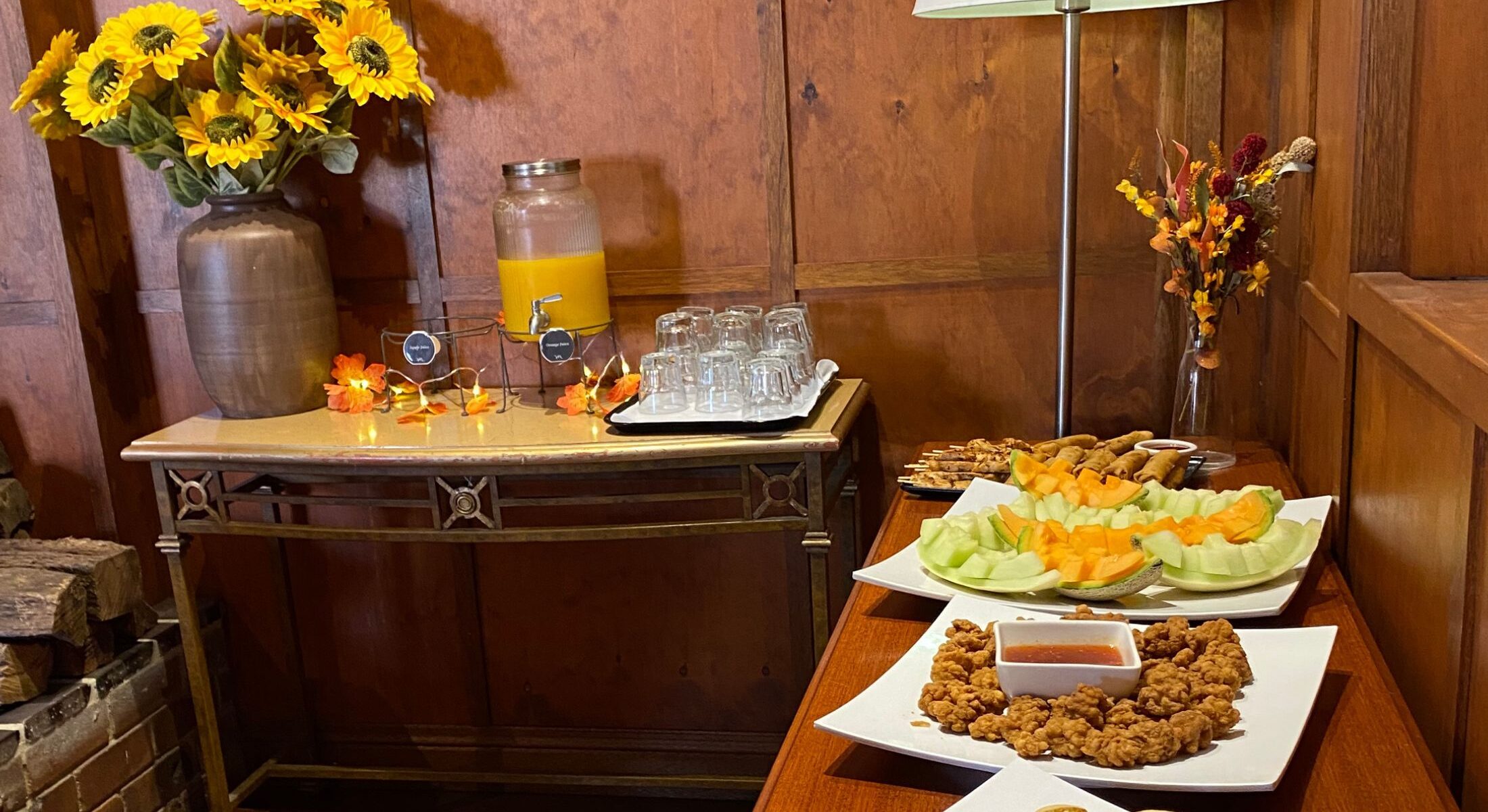 Autumn Glow Up Conference Package Catering