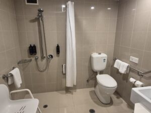Mercure Canberra has 3 accessible rooms available 