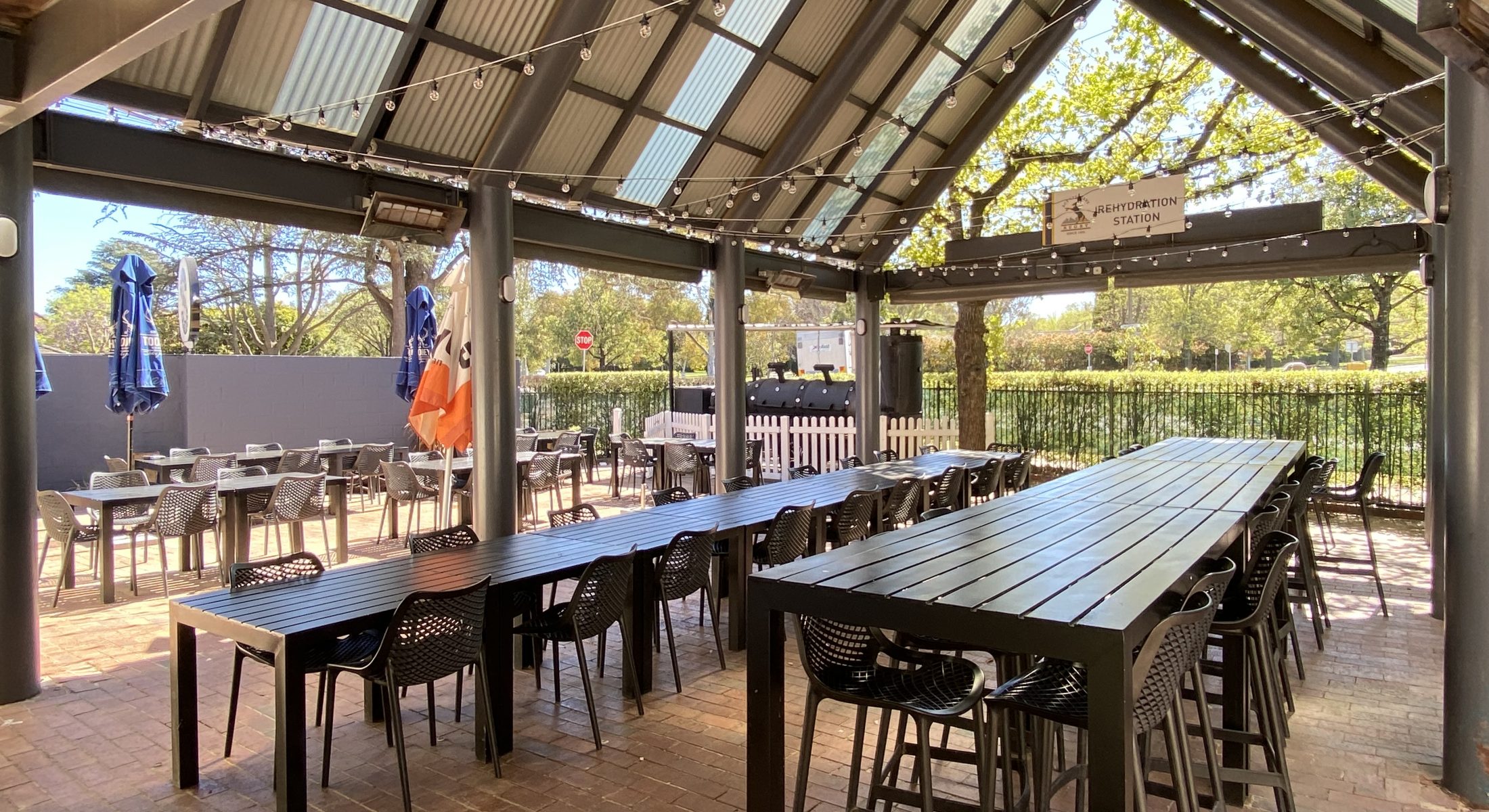 Christmas Parties in the Olims Beer Garden